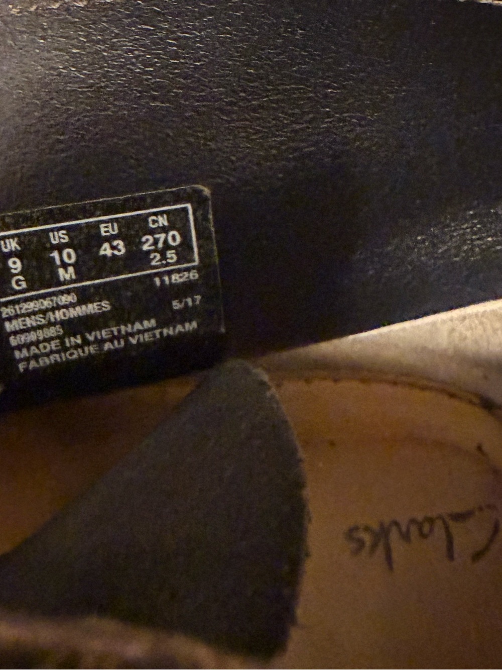 Clarks Men's Brown /olive Suede Chukka Boots - Classic 2 Lace-Up - Picture 5 of 5